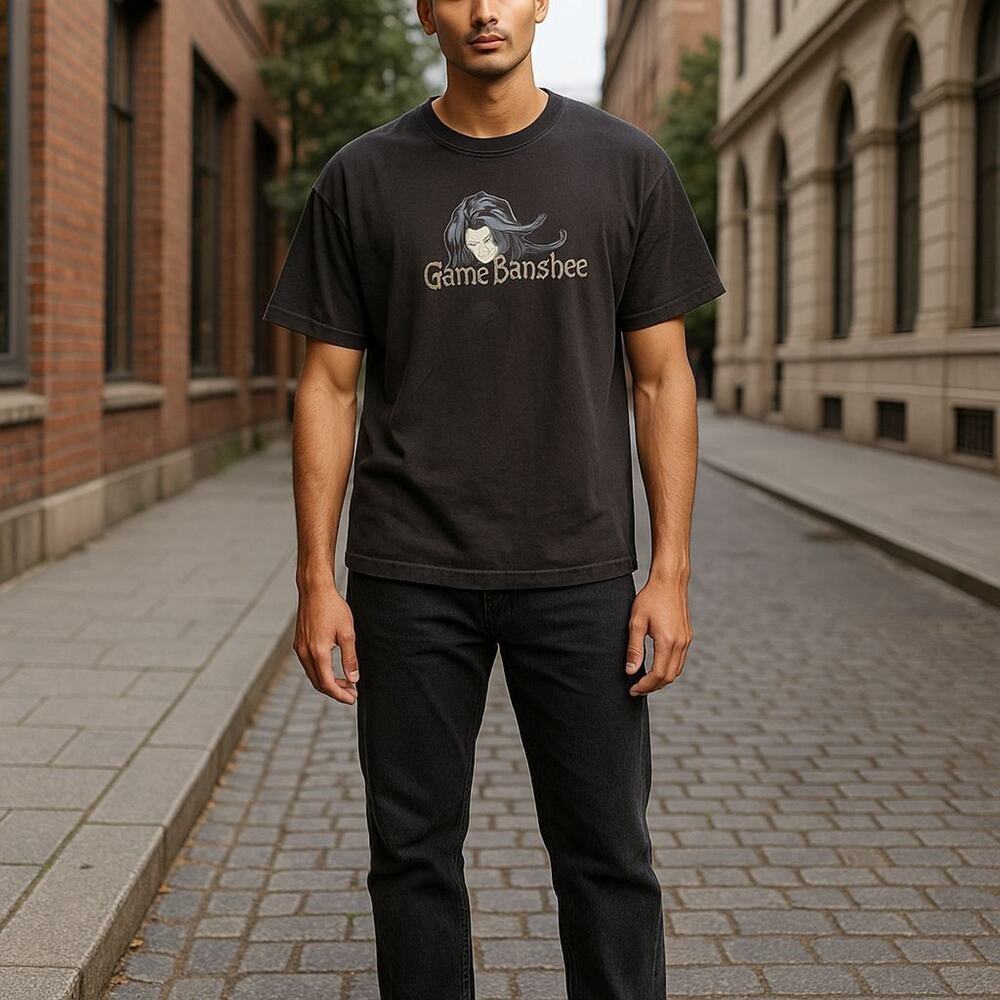 Jinx Men’s GameBanshee T Shirt Gamer Graphic Tee 2XL - Picture 2 of 6